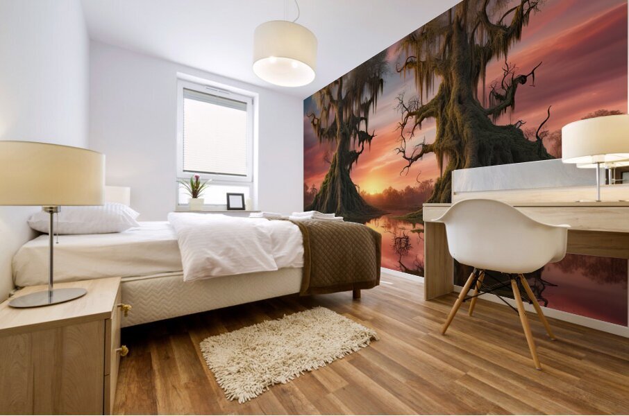 VAN GOGH CYPRESS Mural print