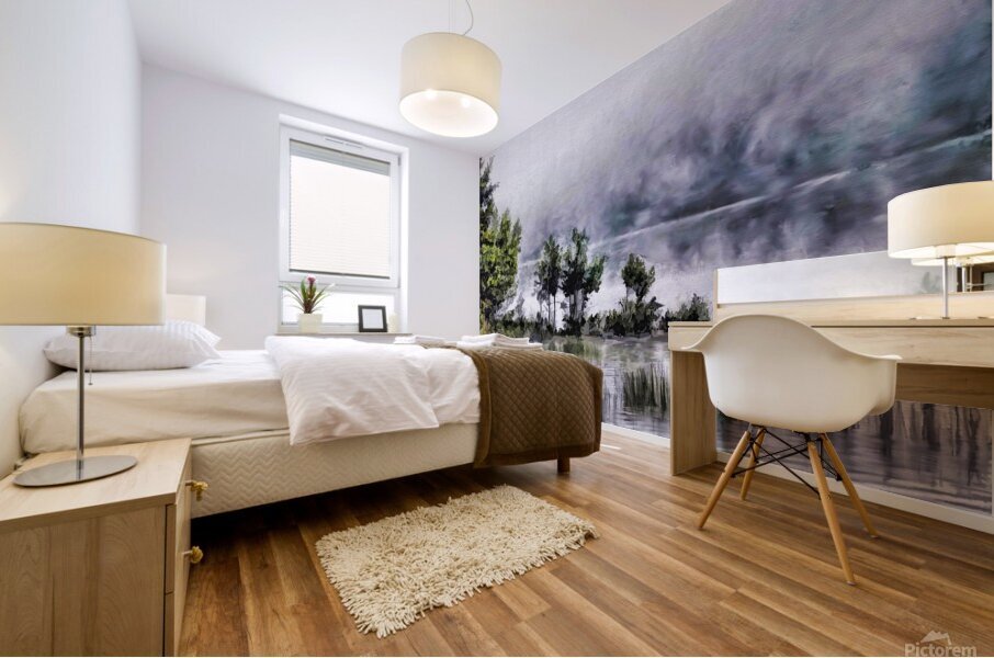 Arte 77 water scape Mural print