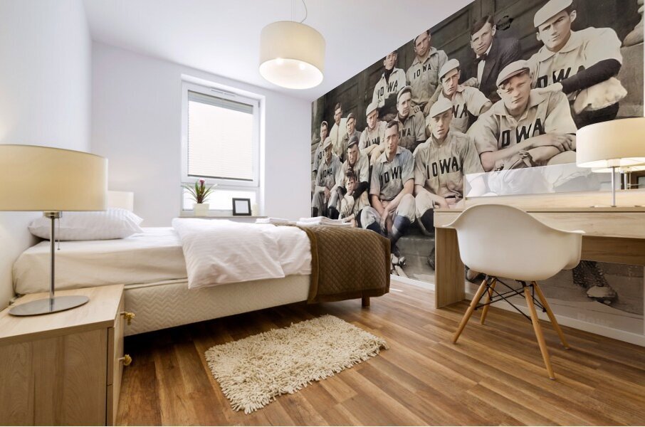 1919 iowa hawkeyes baseball team photo Mural print