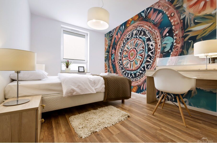 205430 boho painting   xl 1024 v1 0 1 Mural print