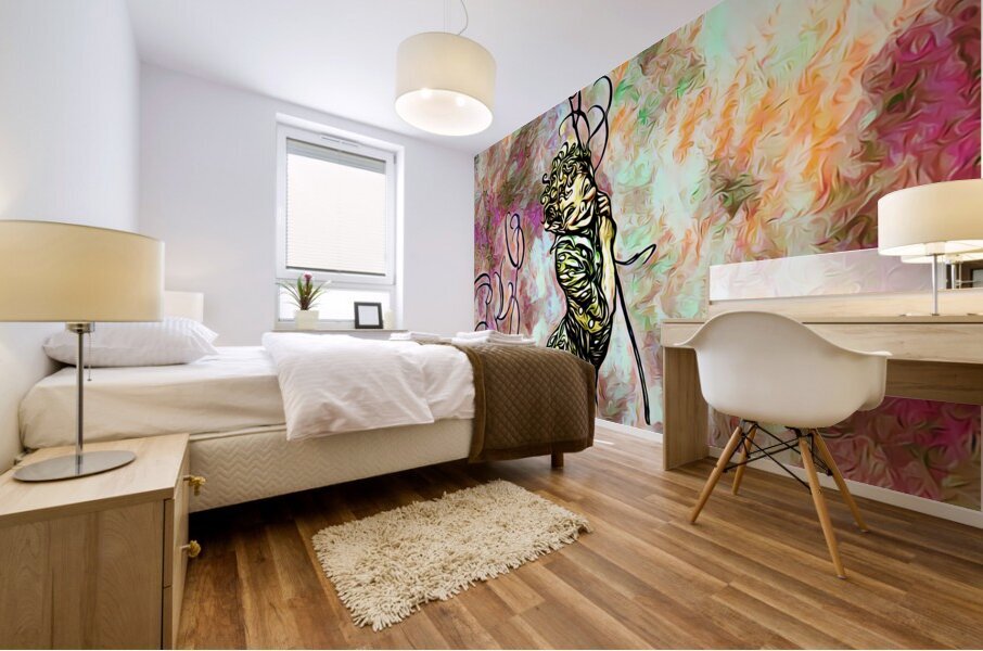 ArtXcl 079 vintage dig oil Mural print