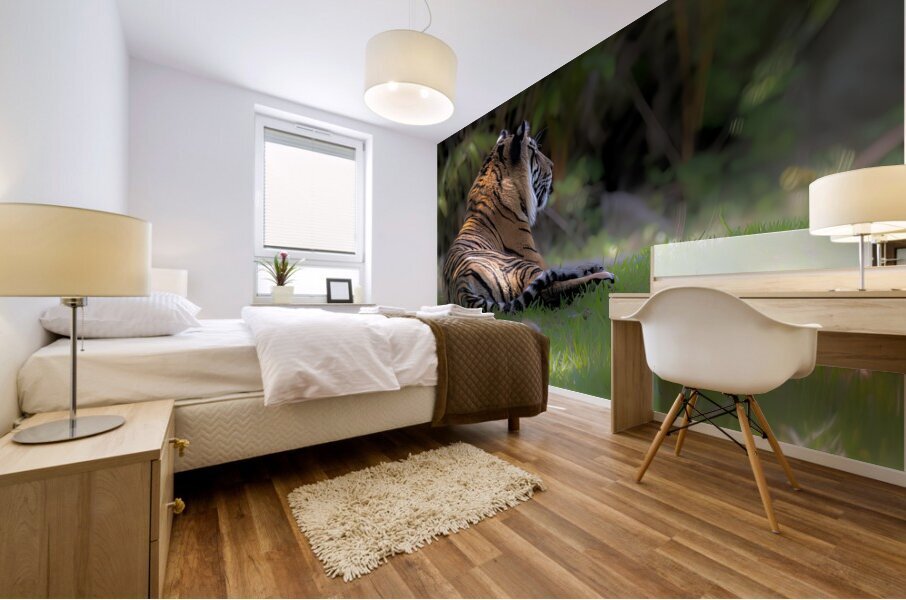 Siesta Mural print
