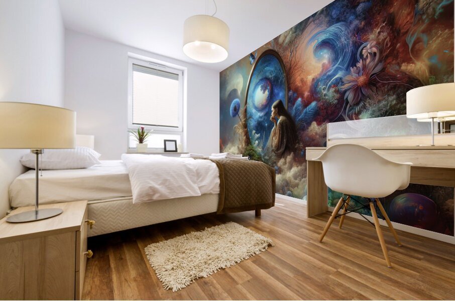 Cosmic Reflection - GIA2401-0188-PIN Mural print