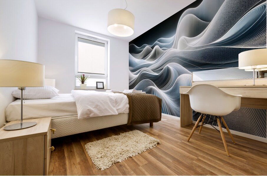 Mounds Abound Mural print
