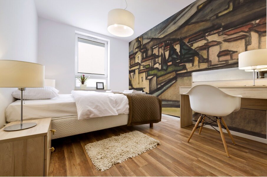 reijer stolk 1920 abstract art Mural print