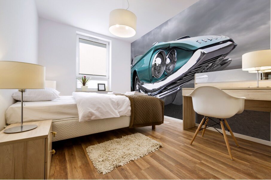 The Eyes Have It - 1964 Thunderbird Mural print