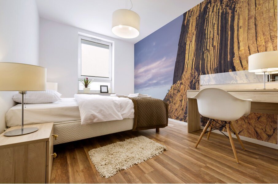 Devils Tower Climbers Mural print
