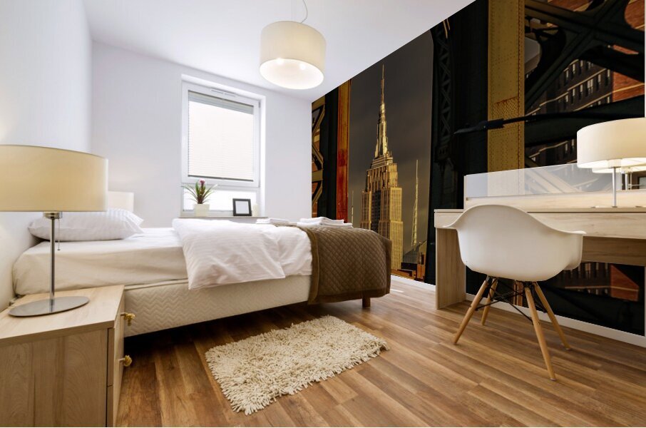DUMBO Empire State Mural print
