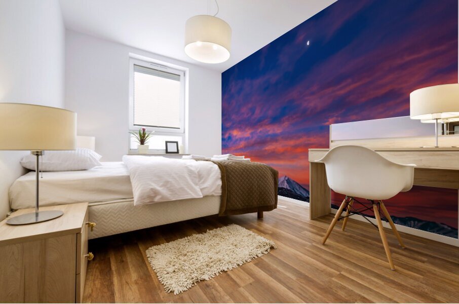 Mt. Sopris Sunsrise Mural print