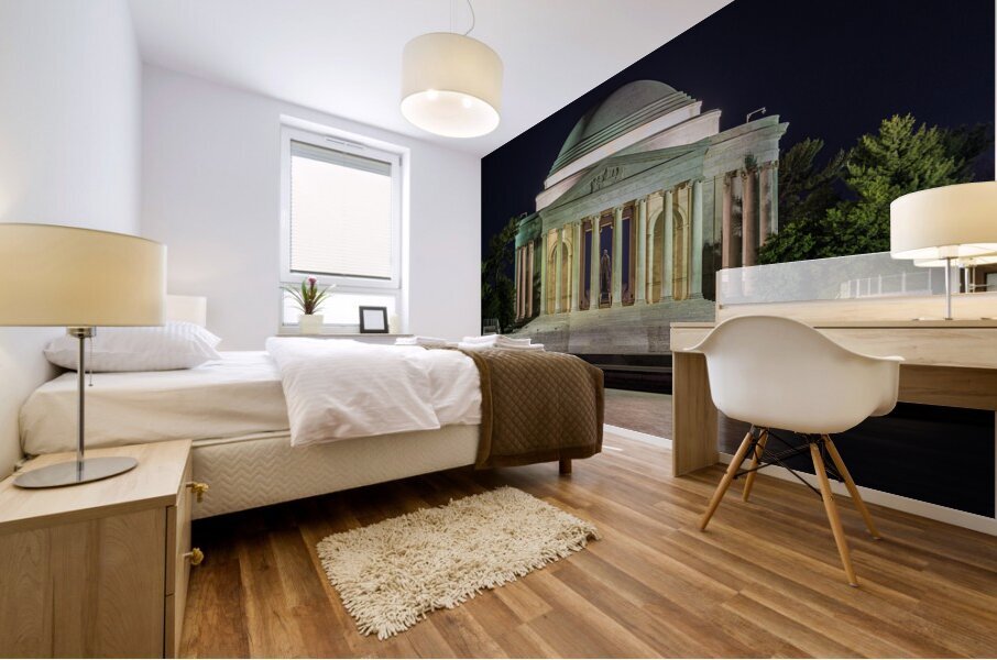Jefferson Memorial by Night Mural print