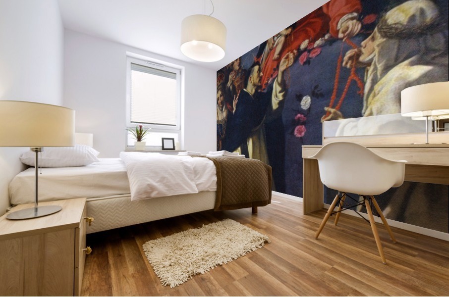 Madonna del Rosario Mural print