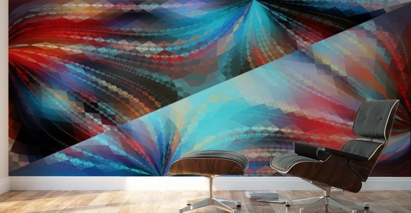 Abstract Fushion Wall Murals