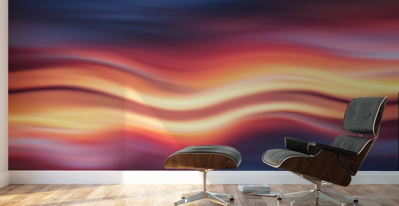 Abstract Sunset IX Wall Murals