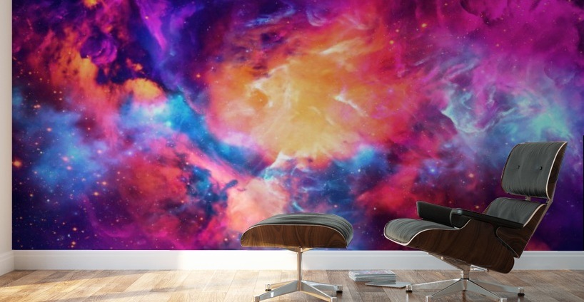 Artistic XC - Colorful Nebula Wall Murals