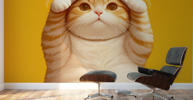 Tabbys Easter Ears: A Springtime Whimsy Wall Murals