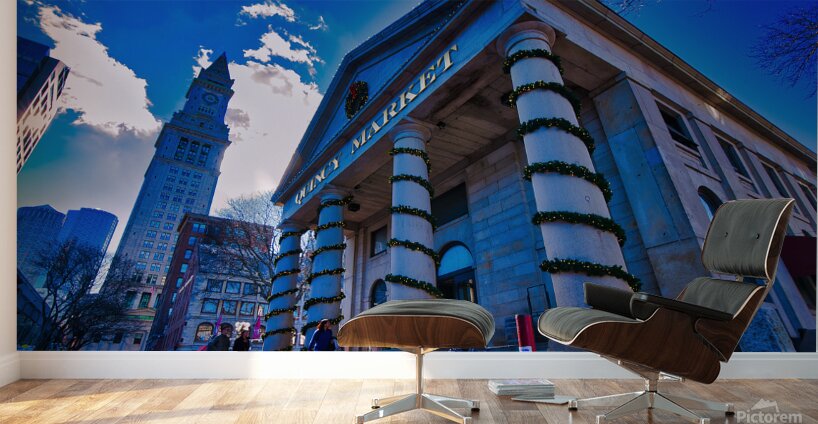 Quincy Market Boston Wall Murals