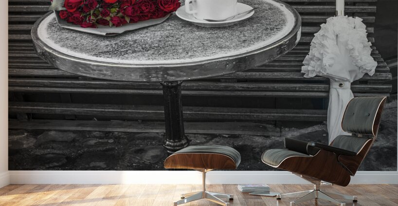 Flower-Filled Moment Wall Murals