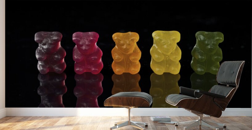 Jelly bears Wall Murals
