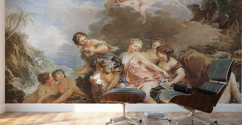 Francois Boucher 1703 1770 The Rape of Europa Wall Murals
