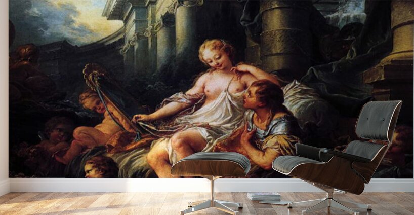 Francois Boucher 1703 1770 Rinaldo and Armida Wall Murals