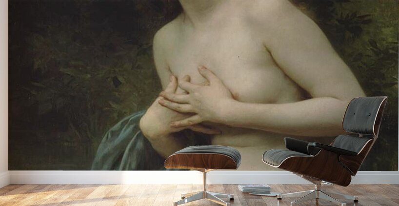 William  Adolphe  Bouguereau 1825 1905  La  brie  du  printemps Wall Murals