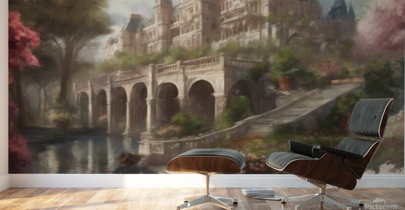 Family mansion Wall Murals