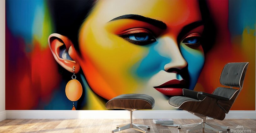 Abstract Lady Picture1091 Wall Murals