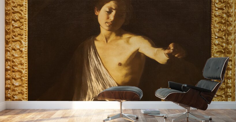 Rome Italy - David with the head of Goliath by Caravaggio Gal Wall Murals