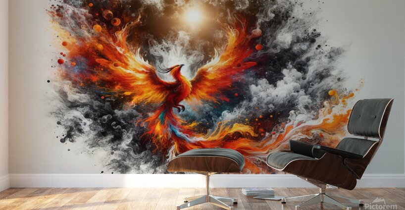 Eternal Rebirth Wall Murals