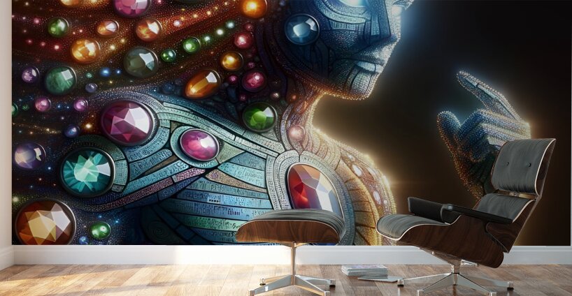 Blended by knowledge  Wall Murals