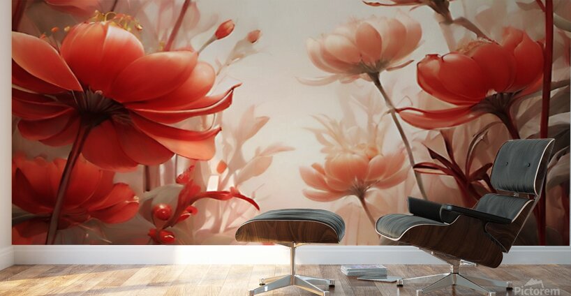 RED MIST  Wall Murals