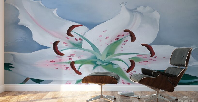 Georgia OKeeffe Pink Spotted Lily Wall Murals