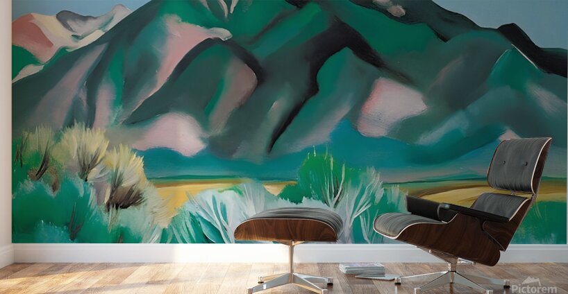 Georgia OKeeffe - New Mexico Landscape Wall Murals