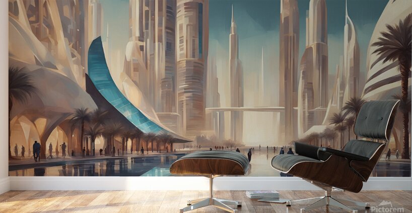 NEVER GIVE UP Wall Murals