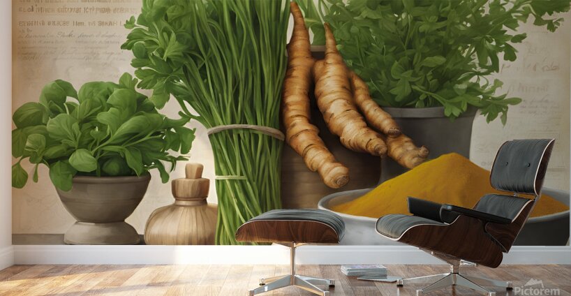 Don t forget these herbs Wall Murals