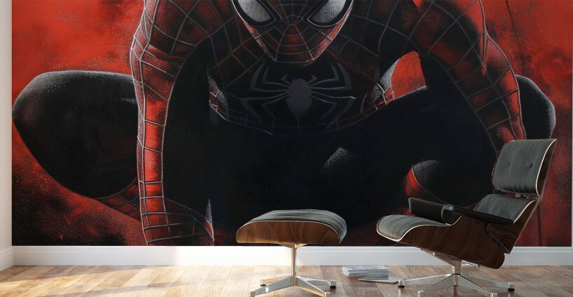 Crimson Crawler Wall Murals
