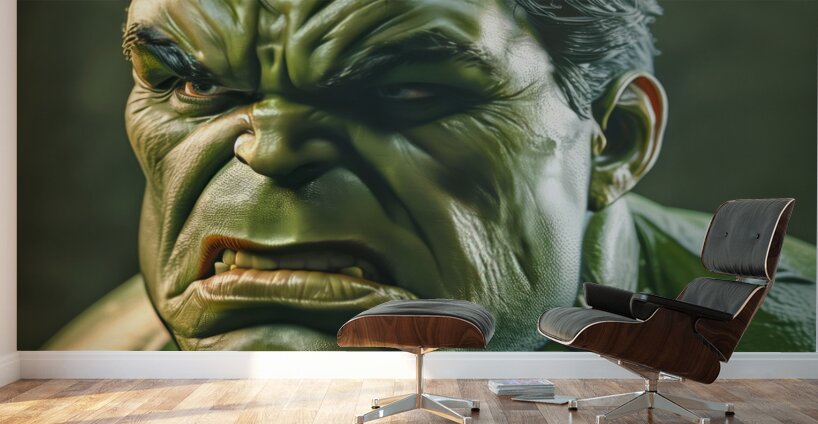 Emerald Fury Wall Murals