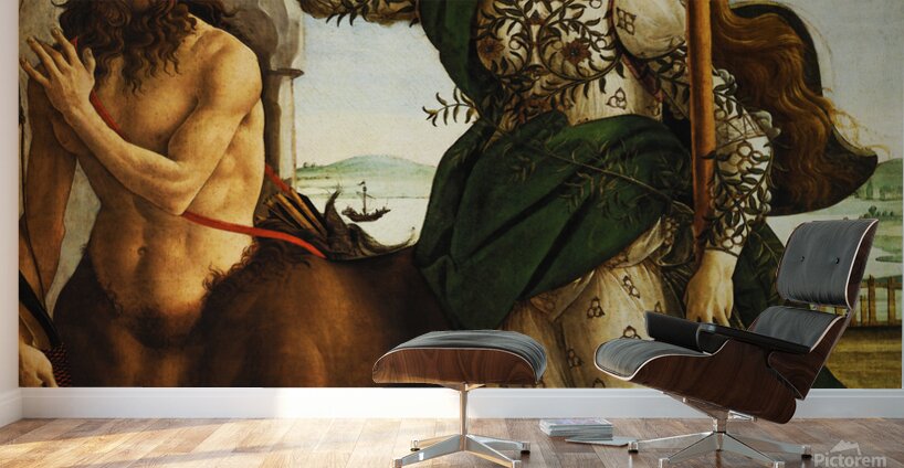 Pallas and the Centaur – Sandro Botticelli 1482 Wall Murals