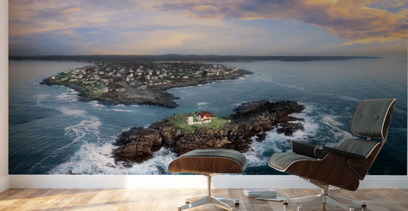 Cape Neddick Awakens Wall Murals