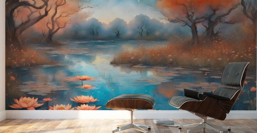 On the Pond 5 Wall Murals