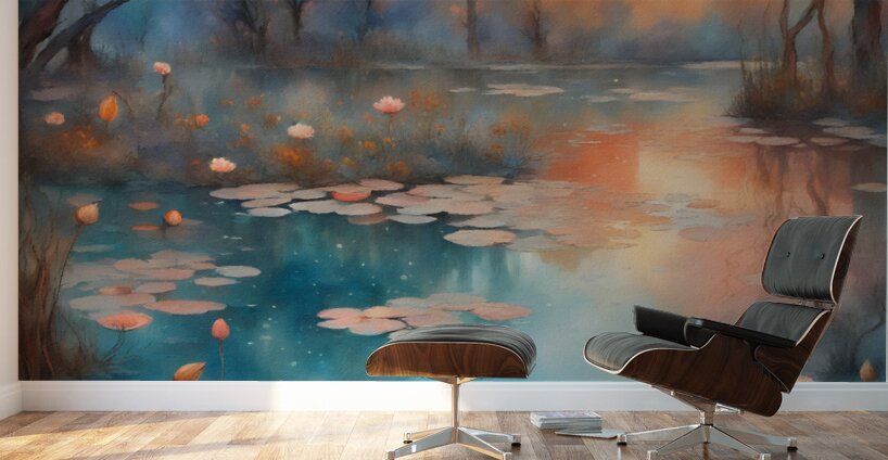 On the Pond 6 Wall Murals