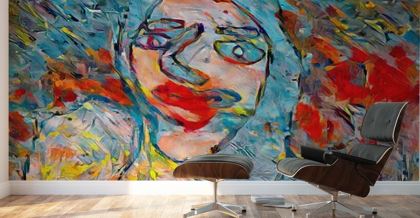 Expressive Chaos Wall Murals
