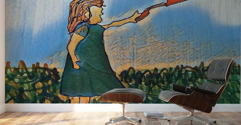 letting go Wall Murals