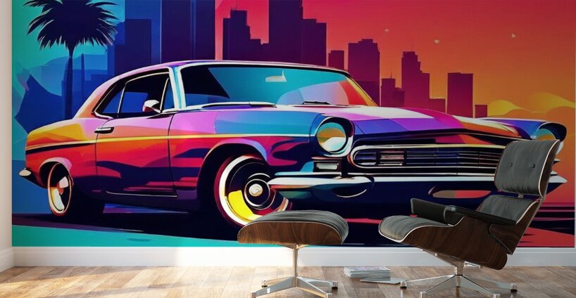 Downtown Drive Wall Murals