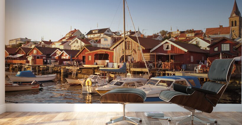 Village of Fjallbacka Bohuslan Coast Sweden 170933 Wall Murals