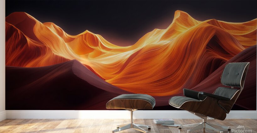Sedona Wave Wall Murals