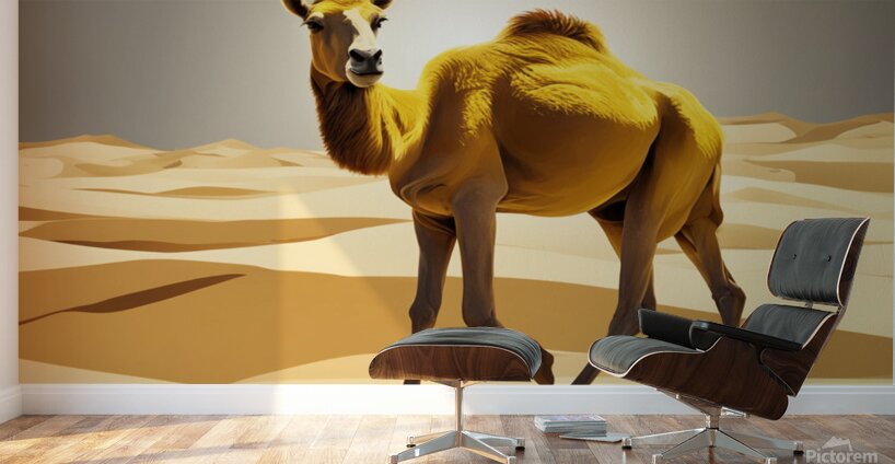 le desert  Wall Murals