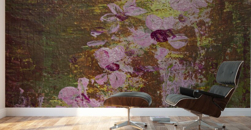Cherry Blossom Abstract  Wall Murals