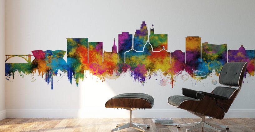 Jackson USA Skyline Wall Murals