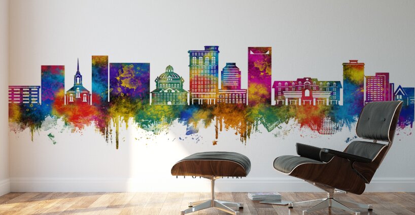 Lexington USA Skyline Wall Murals